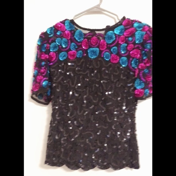 Vintage Sequin Stenay Blouse - Picture 16 of 17